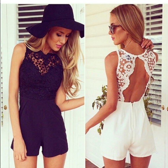 Dresses & Skirts - White Romper! M