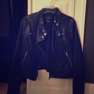 Leather jacket