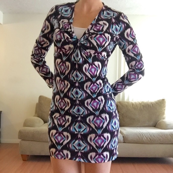 Tory Burch Graphic Silk Dress