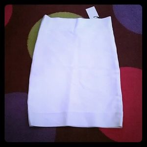 BCBG Max Azria Ivory Bandage Power Skirt