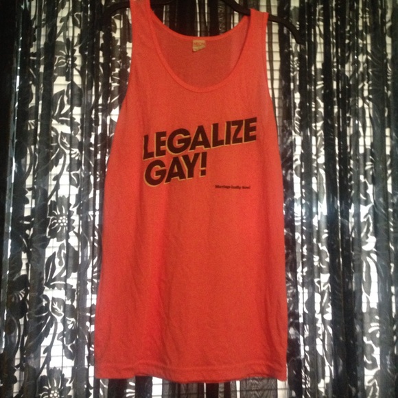 legalize gay tank top