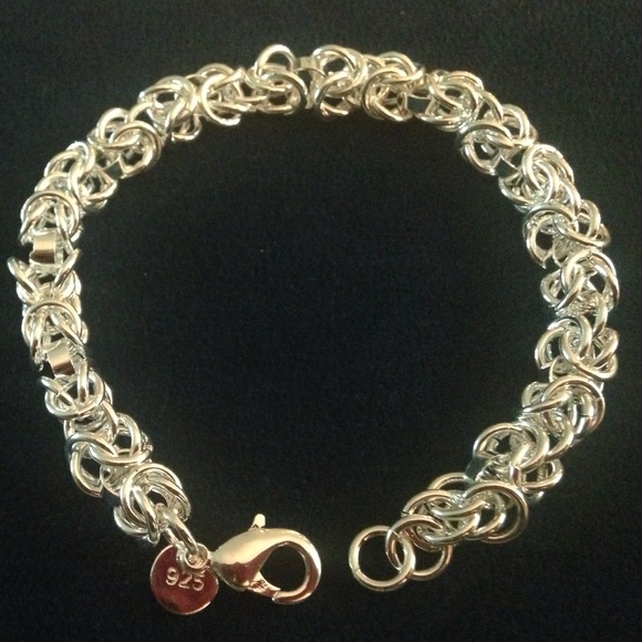 Silver 925. Bizentine  style  bracelet