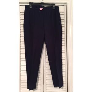 Lilly Pulitzer navy travel pants size XL