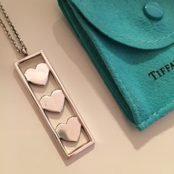 BUNDLE - two Tiffany silver necklaces