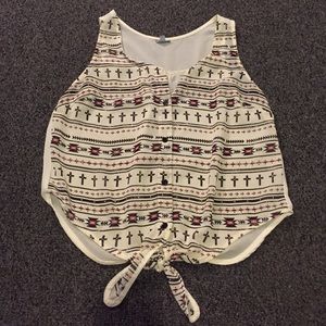 Decorative tank top