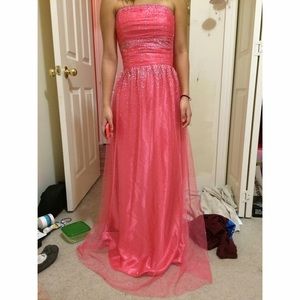 Pink Prom Dress. Unworn besides for this photo.