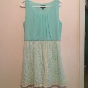 iZ Byer Turquoise dress
