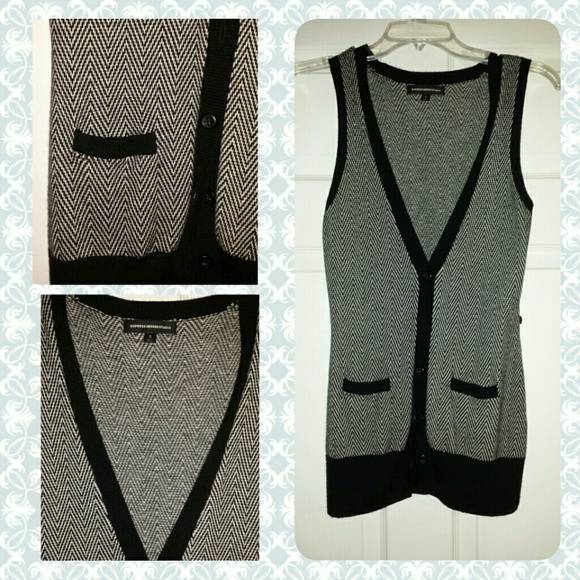 Express Herringbone Vest