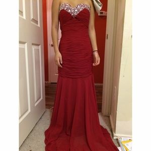 Prom Dress Red/Pink