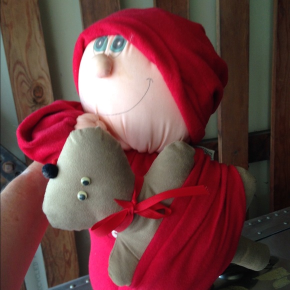 Stuffed Doll with dog - Picture 2 of 3