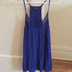Blue tank top