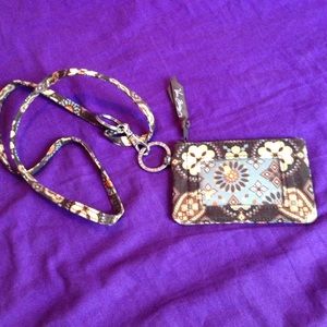 Vera Bradley lanyard
