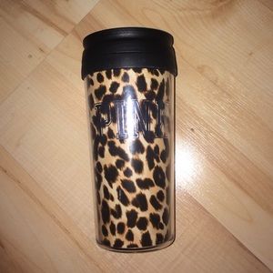 PINK VS Cheetah Coffee tumbler