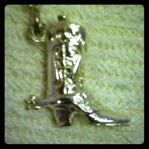 Cowboy boot charm