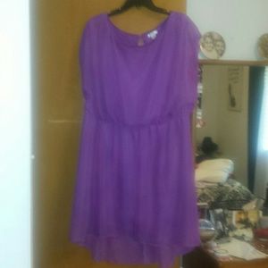 Plus size Purple Xhilaration dress