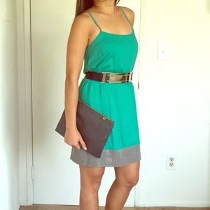 Hurley teal-colored dress