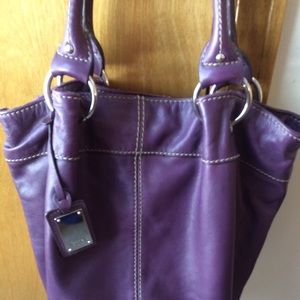 Beautiful purple Tignanello handbag