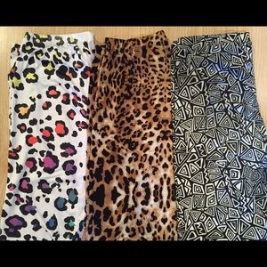 3 pair leggings bundle