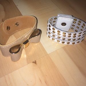 two snap bracelets!! both just $3