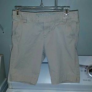 Khaki AE Bermuda Shorts