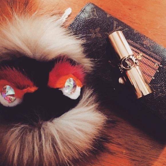 Fendi Style Monster Bag Bug Keychain Charm