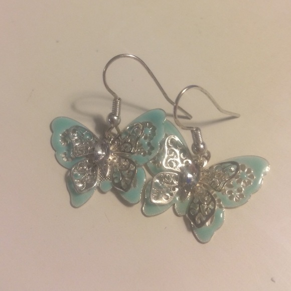 Butterfly earrings - Picture 3 of 3