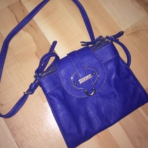 Blue Nine West cross body purse