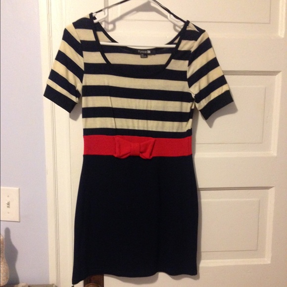 Nautical forever 21 dress