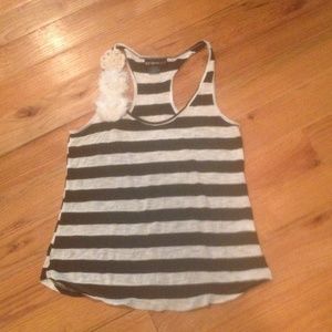 Dressy Striped Tank Top