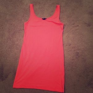 H&M Coral Tank Dress