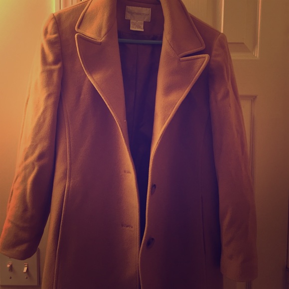 Boyfriend Fit 100% Camel Trench Coat - Picture 1 of 4