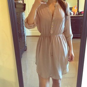 Beige Dress