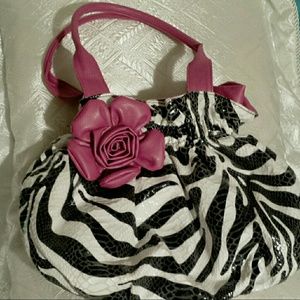 Zebra Print Purse