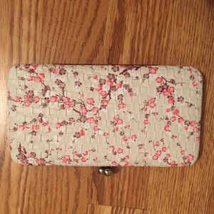 Floral wallet