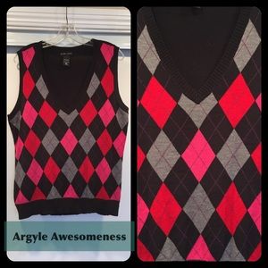 Argyle Awesomeness Vest