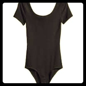 H&M black bodysuit