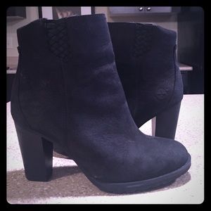 Timberland black booties