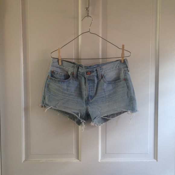 Levi's Distressed Shorts