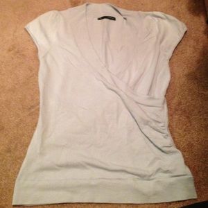 Short sleeve sweater shirt