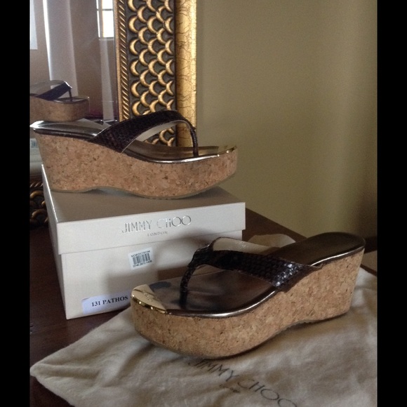 Jimmy Choo shoes, Pathos sandals, 37