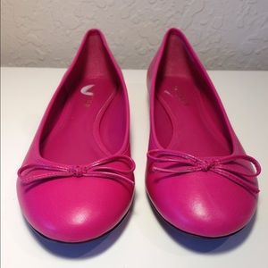 Ralph Lauren pink ballerinas
