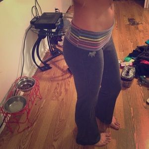Grey Aeropostale yoga pants