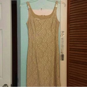 Jay Harris gold dress