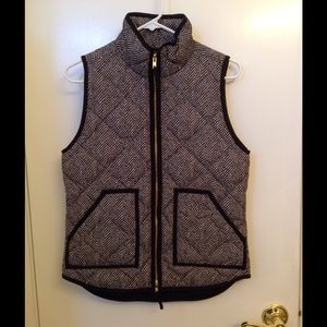 J. Crew Herringbone Vest