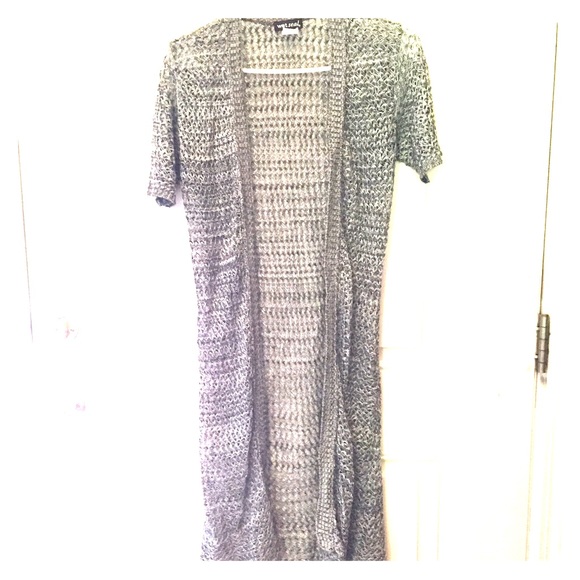 Wet Seal Sweaters - Knit short sleeved duster NWOT