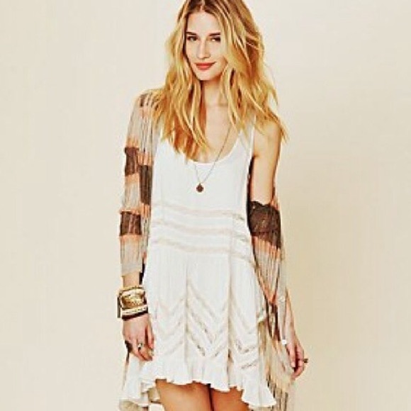 Free People Dresses & Skirts - Intimately Free People Voile Lace Trapeze Dress