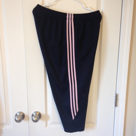 Navy Blue Adidas Capri Pants