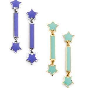 JEWELMINT SHOOTING STAR EARRINGS - BRAND NEW IB