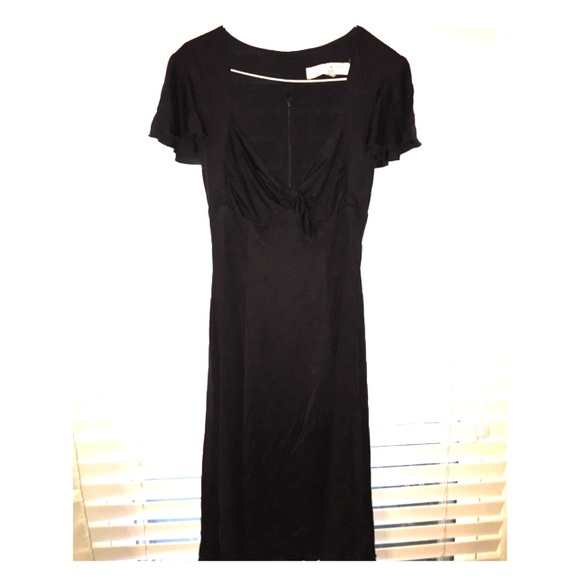 Trina Turk Black Silk Dress