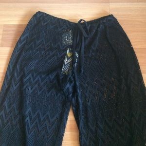 Woven beach pants